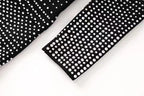 Sparkle Dot Long Sleeve Mini Dress H0013