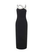 Sparkle Infinity Strap Blue Dress H6148