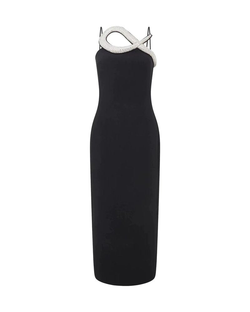 Sparkle Infinity Strap Blue Dress H6148