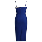 Sparkle Infinity Strap Blue Dress H6148
