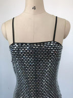 Sparkle Sequin Sleeveless Midi Dress H6671