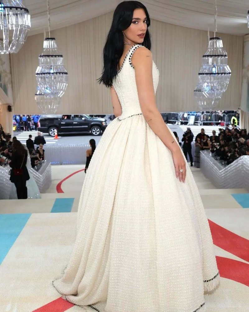 Square Neck Beaded Ball Gown H6655