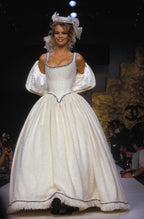 Square Neck Beaded Ball Gown H6655