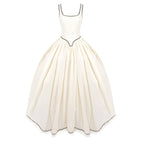 Square Neck Beaded Ball Gown H6655