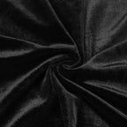 Strapless Beaded Black Gown H6189