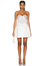 Strapless Beaded Corset Mini Dress H5986