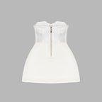 Strapless Beaded Corset Mini Dress H5986