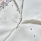 Fashion Strapless Beaded Cutout Gown H7155