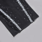 Fashion Strapless Beaded Cutout Gown H7155