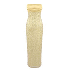 Strapless Beaded Gold Maxi Dress H6723