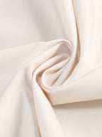 Strapless Beige Midi Dress with Ruffle Hem H6330