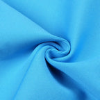 Strapless Blue Ribbed Midi Dress H5485
