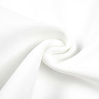 Strapless Bow White Bandage Dress H5806