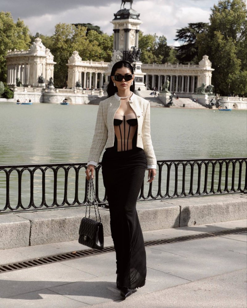 Strapless Corset Maxi Dress H6214