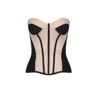Strapless Corset Maxi Dress H6214
