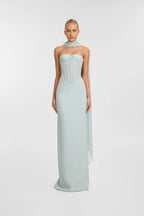 Strapless Corset Sheath Dress H6721