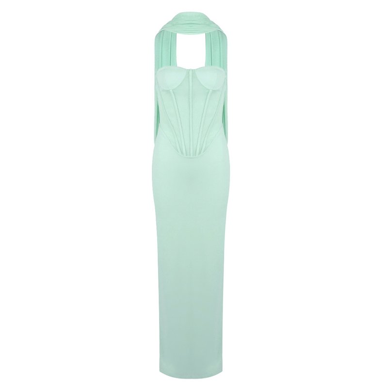 Strapless Corset Sheath Dress H6721