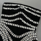 Strapless Crystal Embellished Mini Dress H6652