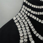 Strapless Crystal Embellished Mini Dress H6652