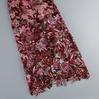 Strapless Embellished Floral Maxi Dress H6567
