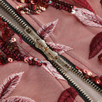 Strapless Embellished Floral Maxi Dress H6567