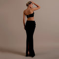 Strapless Embellished Floral Two-Piece Gown H6431