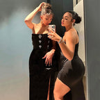 Strapless Embellished Velvet Maxi Dress H6449