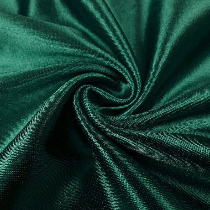 Strapless Emerald Satin Maxi Dress H6070