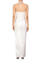 Strapless Floral Embellished Gown H6380