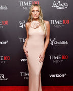 Strapless Floral Embellished Gown H6380