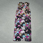Strapless Floral Embellished Maxi Dress H6476