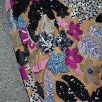 Strapless Floral Embellished Maxi Dress H6476