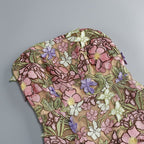 Fashion Strapless Floral Embroidered Midi Dress H7154