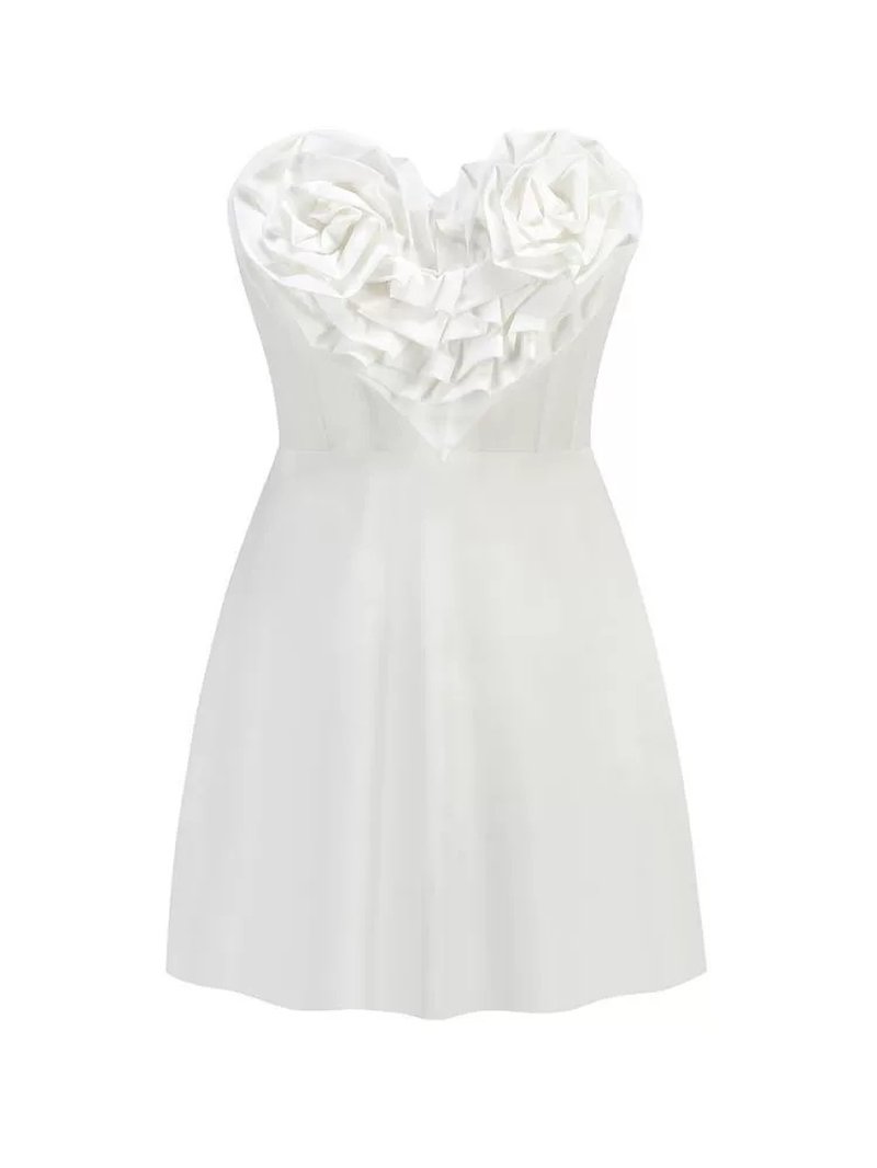 Strapless Heart Bodice Mini Dress H6295