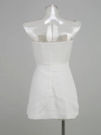 Strapless Heart Bodice Mini Dress H6295