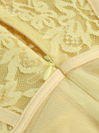 Strapless Lace Corset Gown H6849