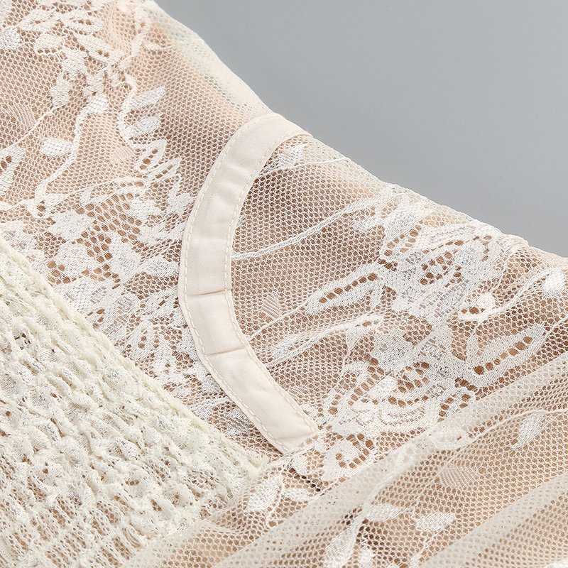 Strapless Lace Corset Mini Dress H7067