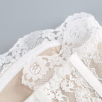 Strapless Lace Corset Tutu Mini Dress H6412