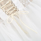Strapless Lace Corset Tutu Mini Dress H6412