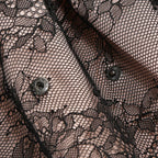 Strapless Lace Flared Mini Dress H6760