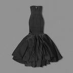 Strapless Mermaid Cutout Evening Gown H6656