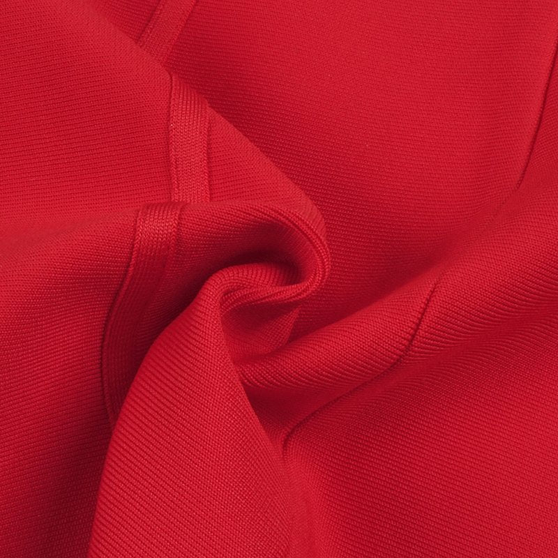 Strapless Red Corset Mini Dress H5820