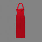 Strapless Red Mermaid Gown H6378