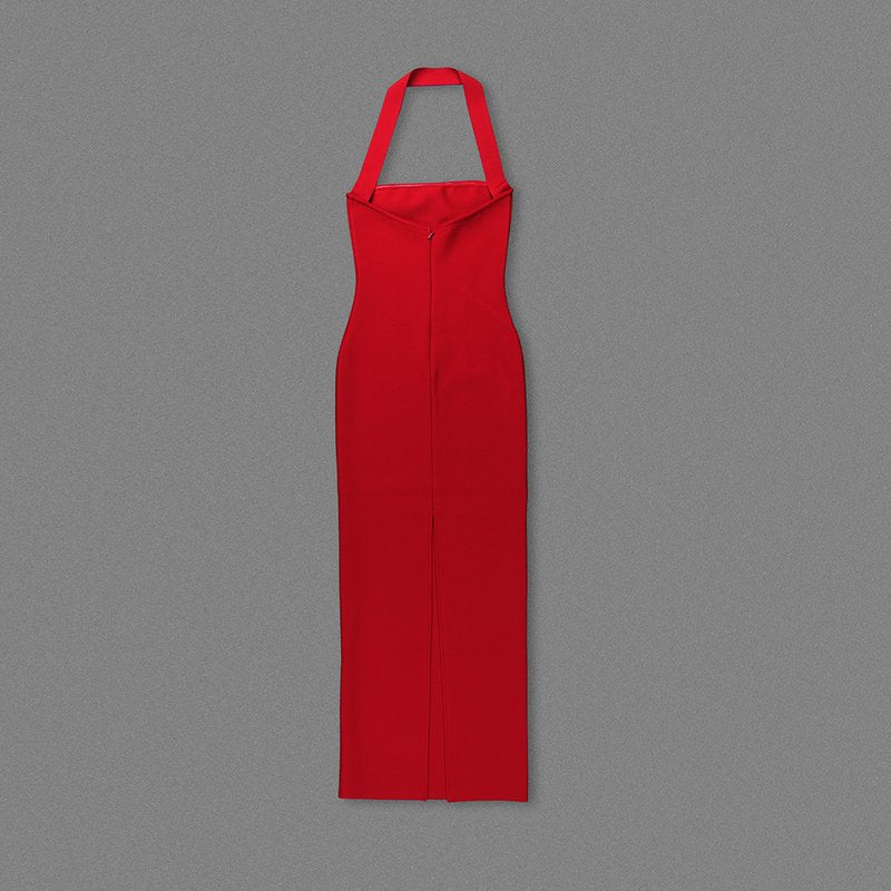 Strapless Red Mermaid Gown H6378
