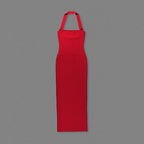 Strapless Red Mermaid Gown H6378