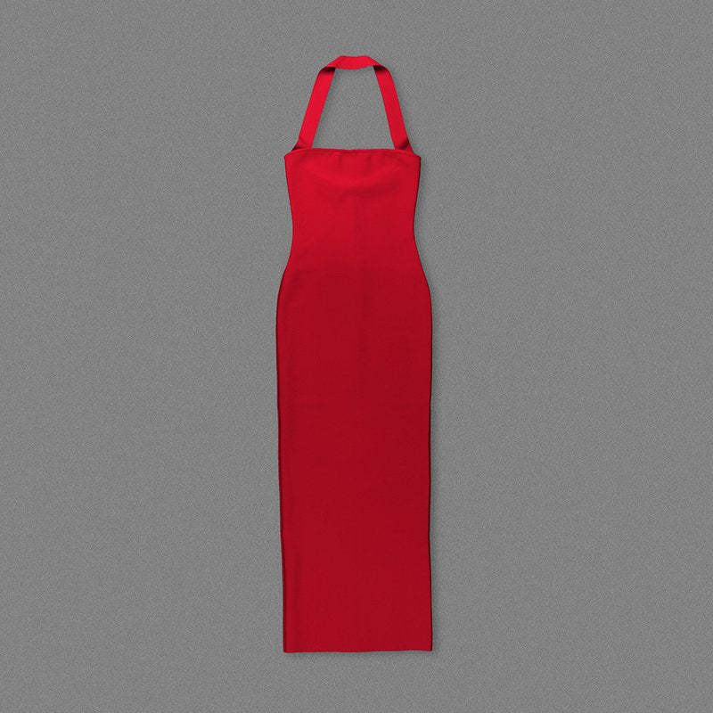 Strapless Red Mermaid Gown H6378
