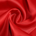 Strapless Red Satin Mermaid Gown H6559