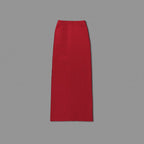 Strapless Red Slit Maxi Skirt H247