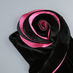 Strapless Rose Appliqué Maxi Dress H6350