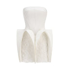 Strapless Ruffle Corset Top H6662